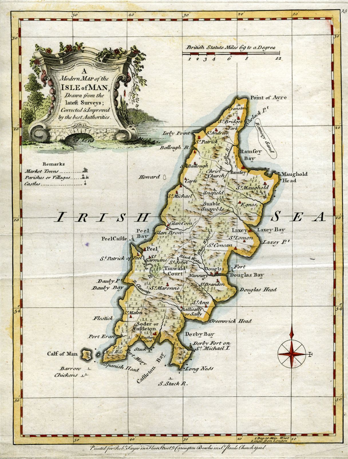 isle of man map