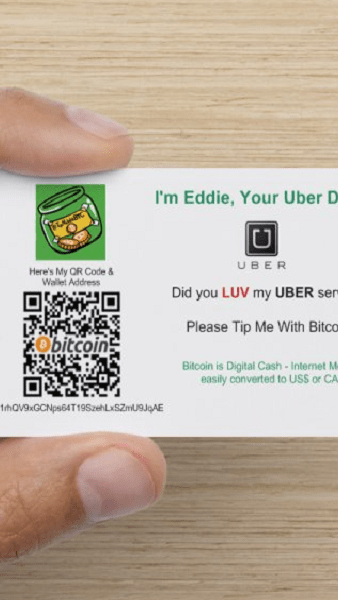 uber bitcoin