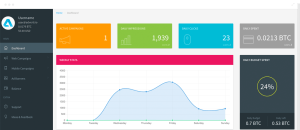 Adverti dashboard