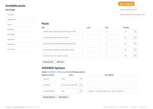 Baikal Pool and Miner Control Panel