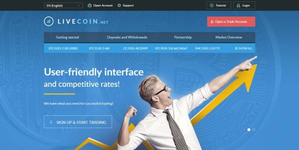 LiveCoin altcoin exchange