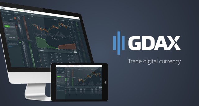 GDAX bitcoin exchange