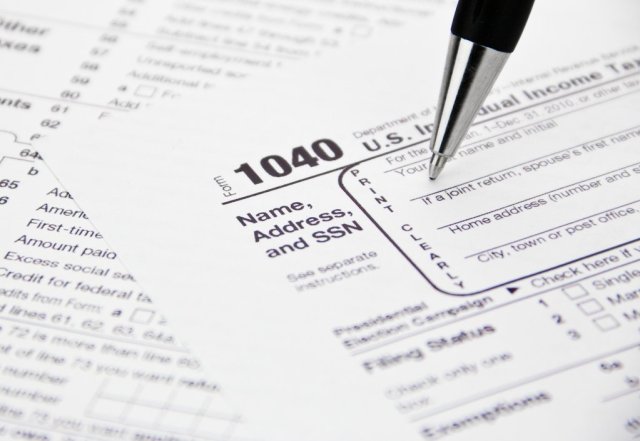 IRS Tax Form 1040