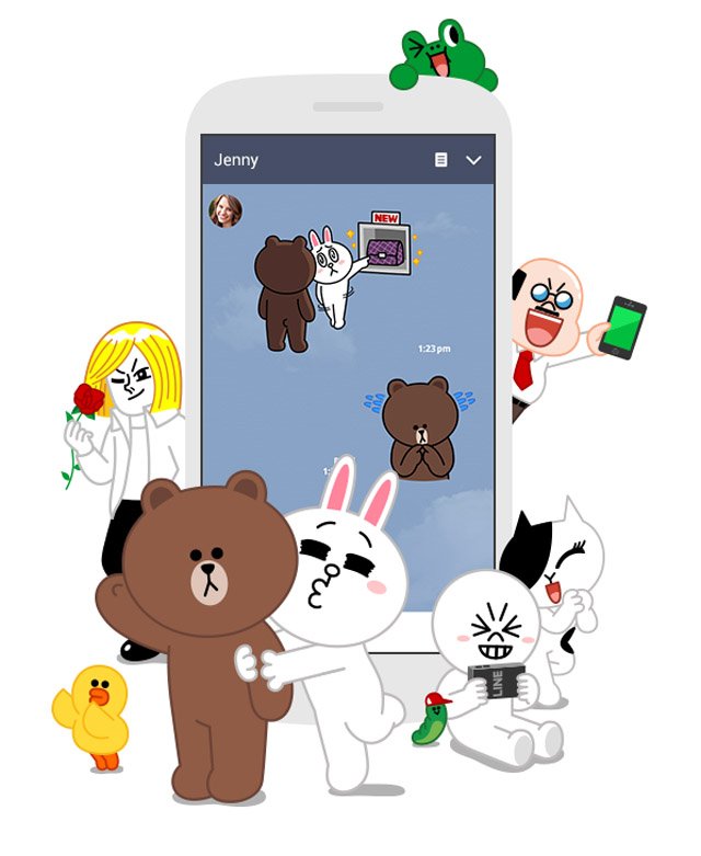 Line chat app