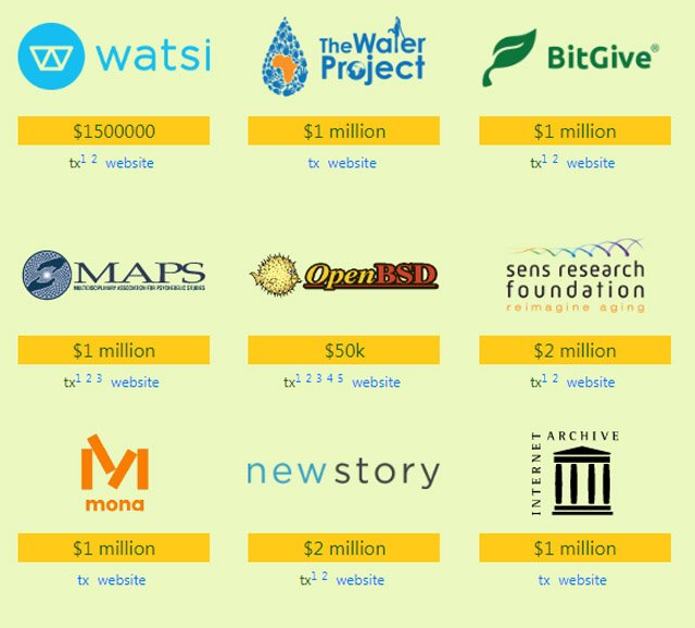 Pineapple Fund charities