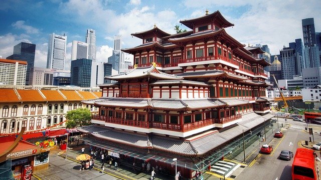 Singapore temple