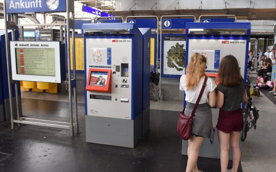 Switzerland kiosk ATM