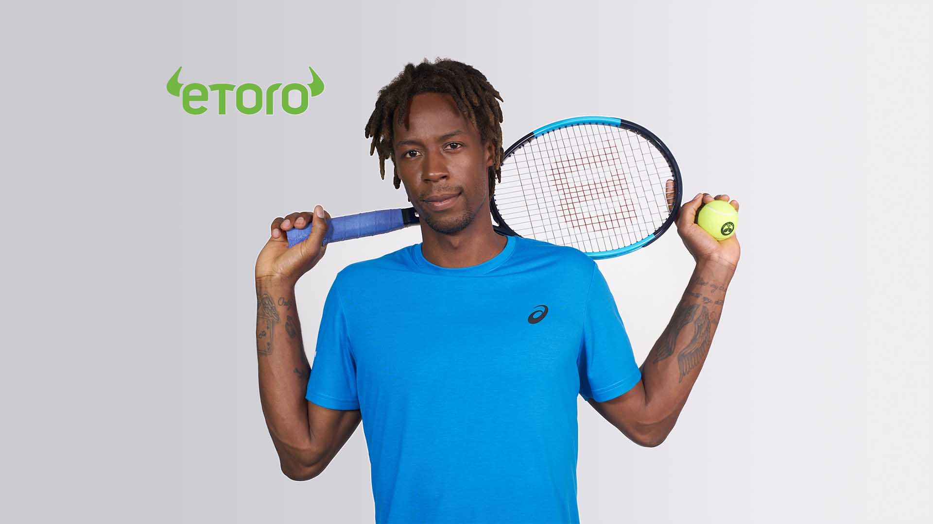 Monfils Sponsorship with eToro