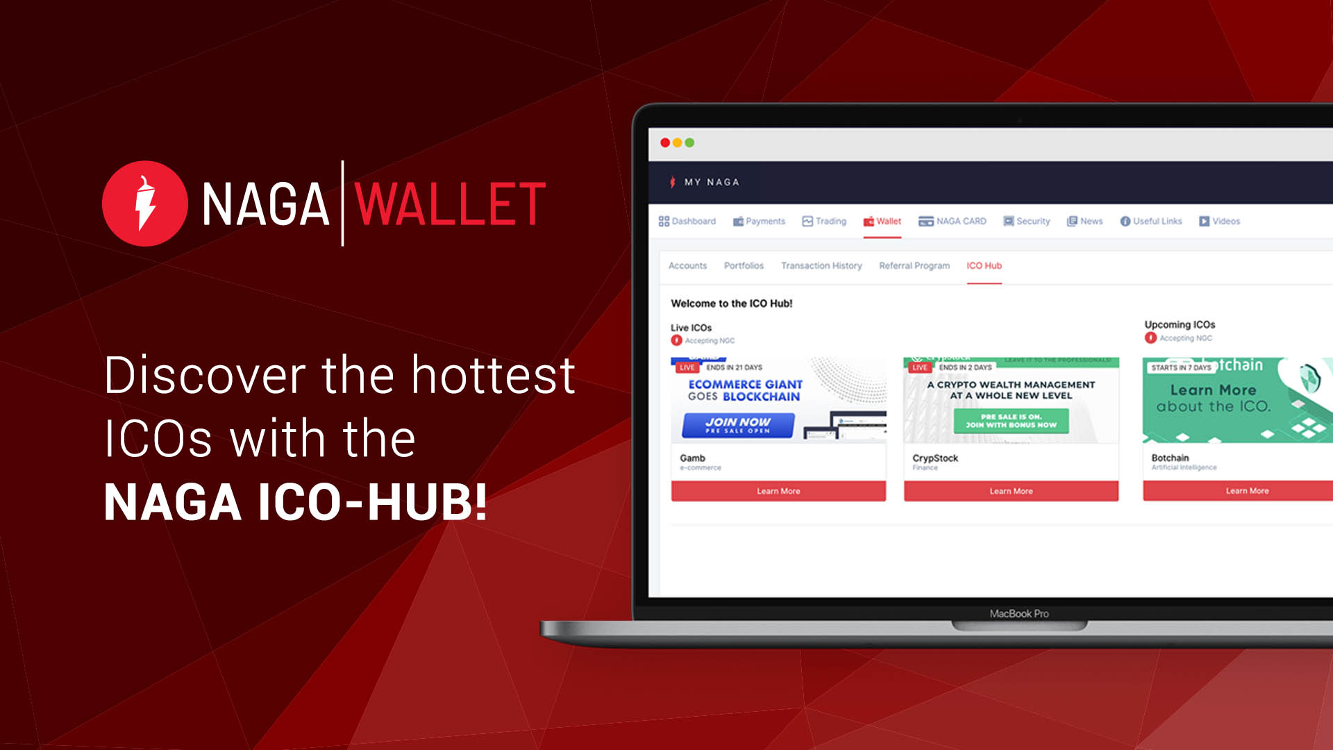 NAGA Introduces New ICO-Hub