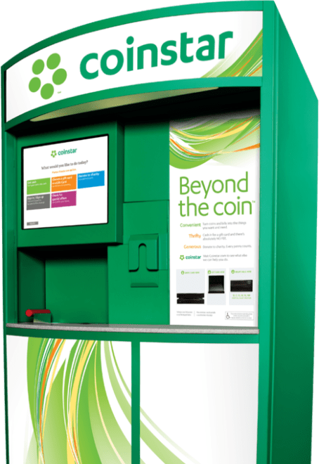 coinstar change machine