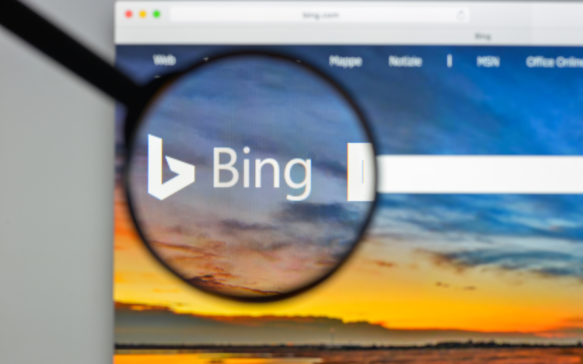 microsoft bing cryptocurrency