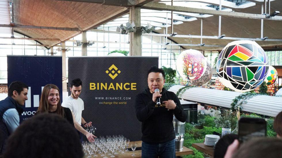 binance cfo wei zhao