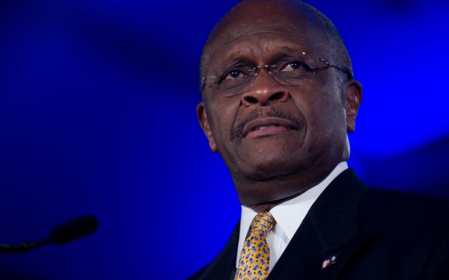 herman cain bitcoin trump