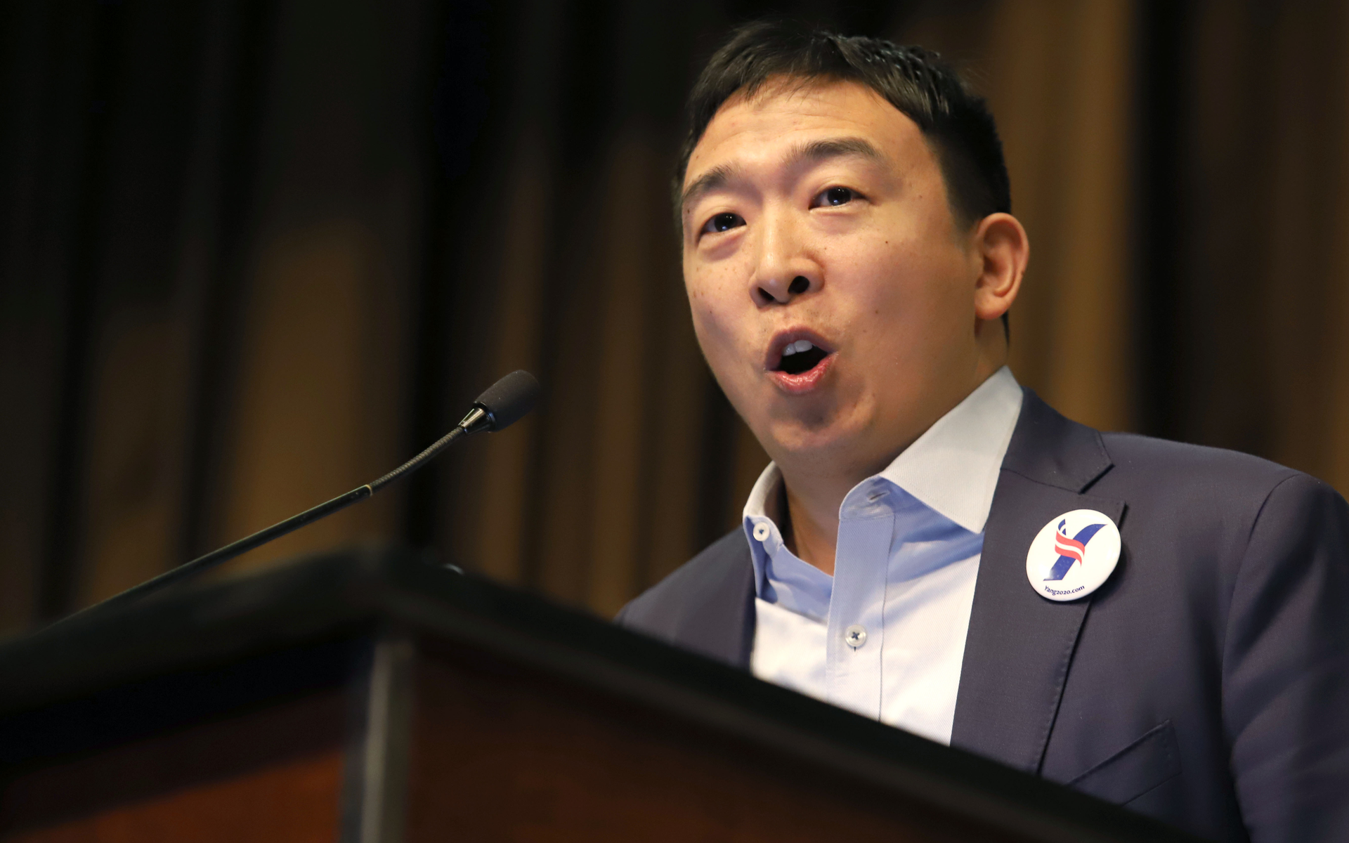 andrew yang bitcoin