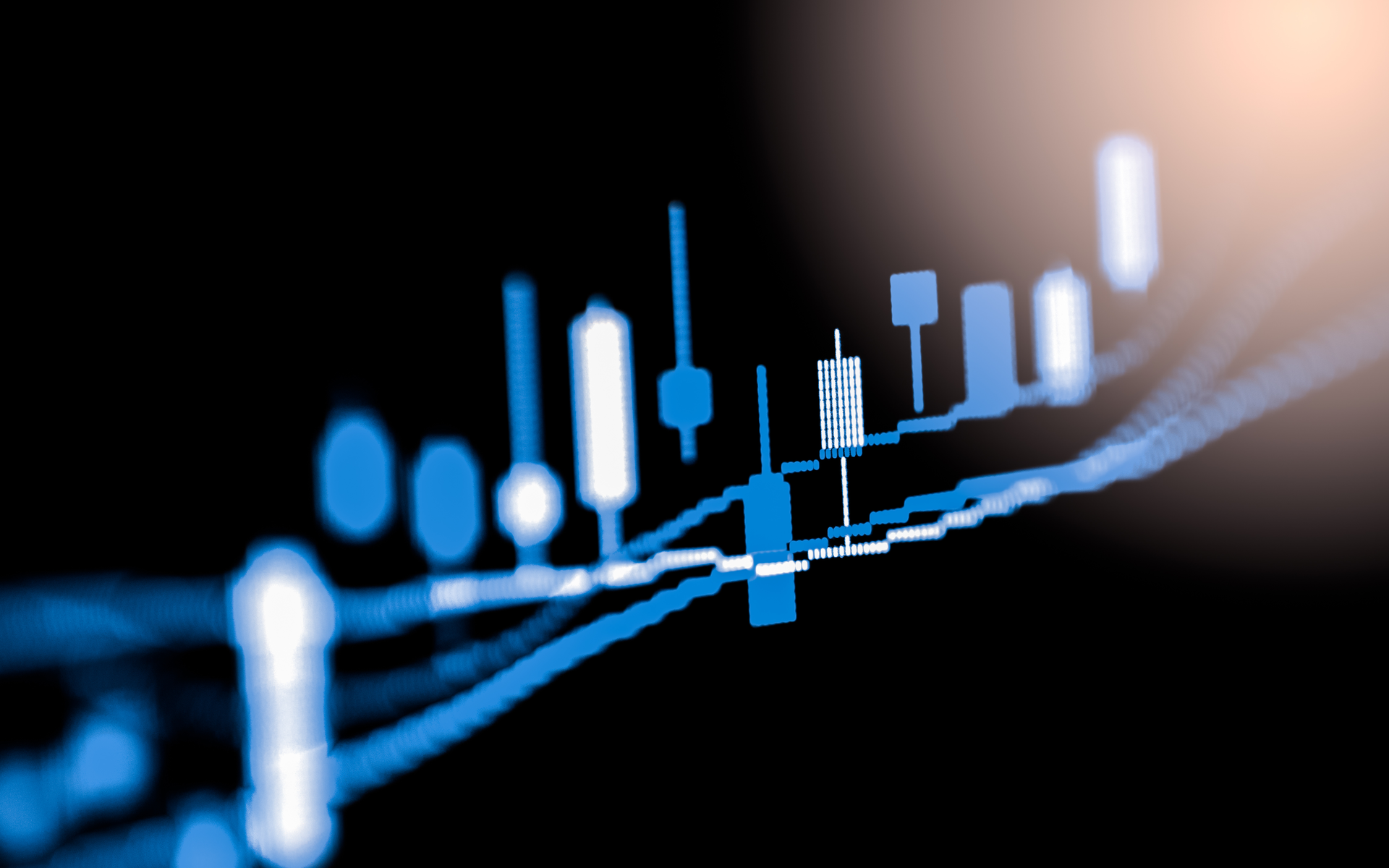 bitcoin price rising wedge chart