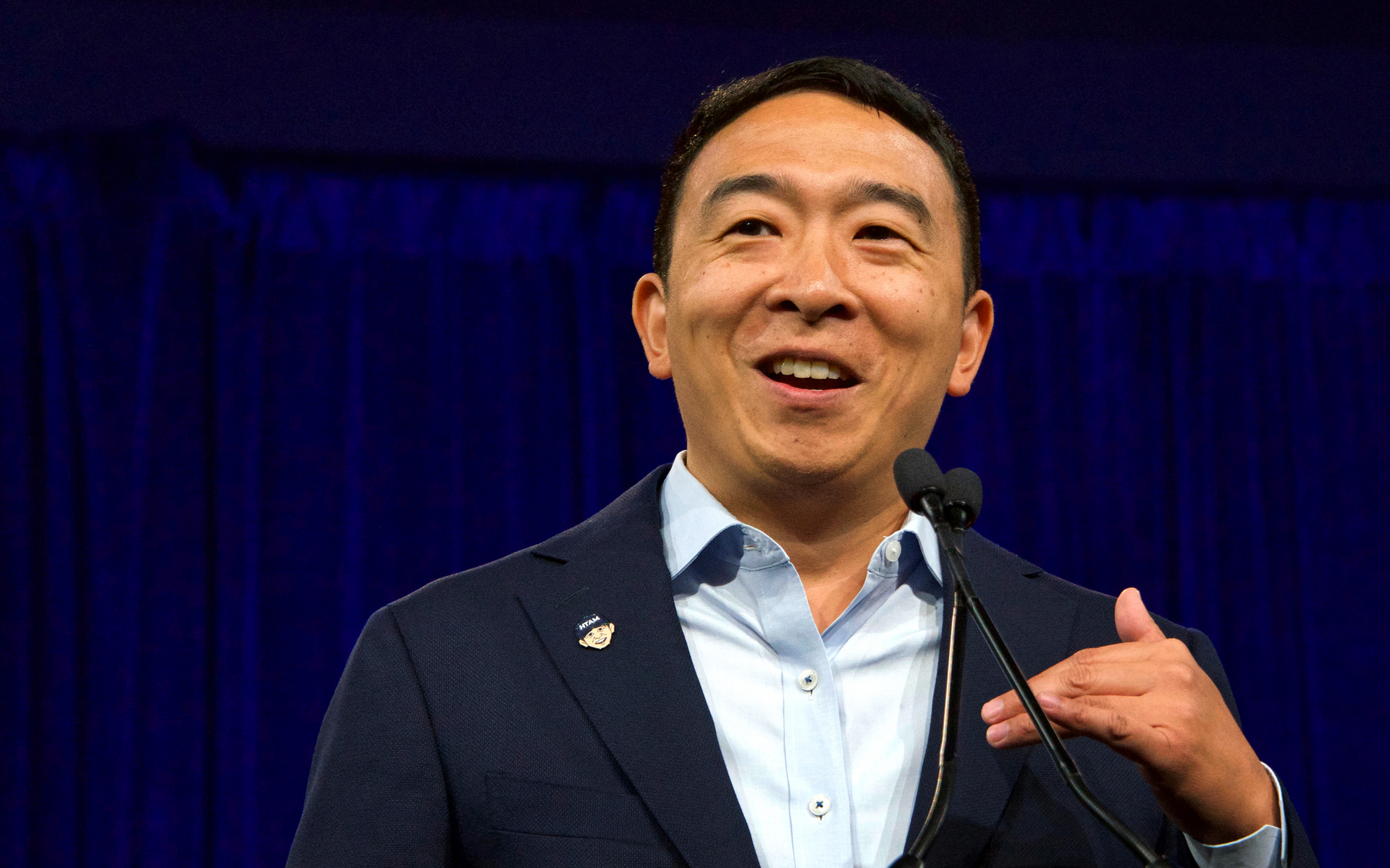 Andrew Yang POTUS candidate crypto