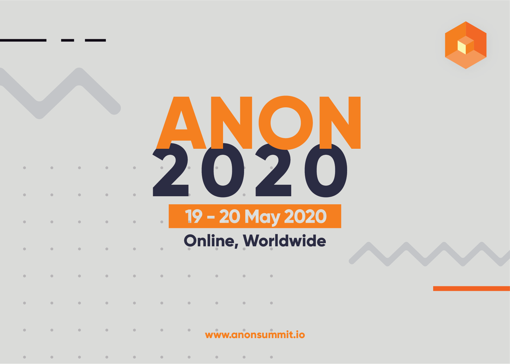 ANON Summit 2020 is moving into a fully online experience