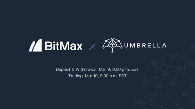 Umbrella to list UMB Token with BitMax