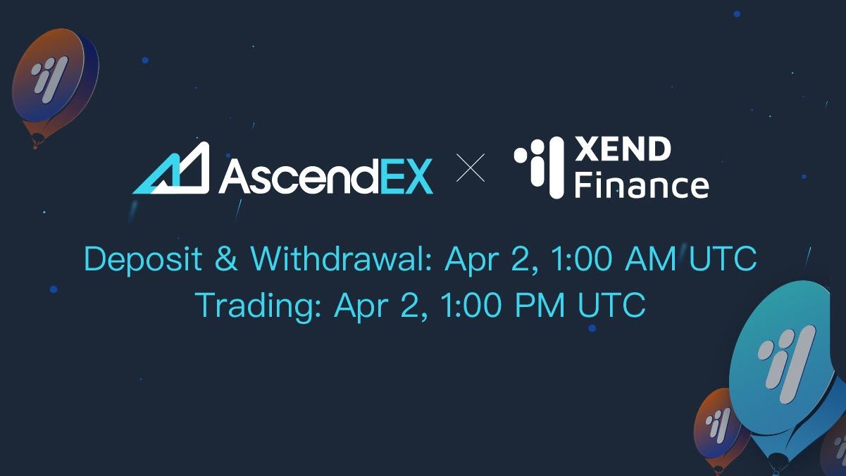 Xend is Listing on AscendEX