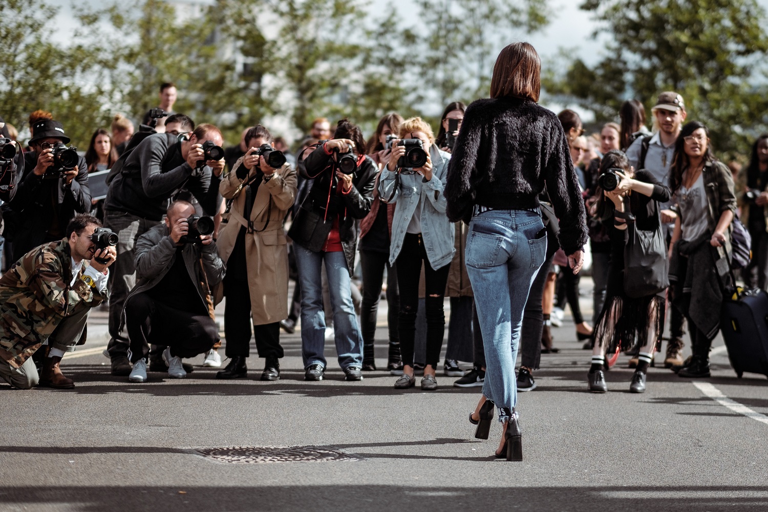 BitClout, paparazzi and a model