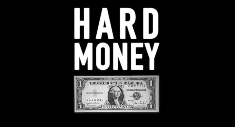 Hard Money, the documentary's logo.