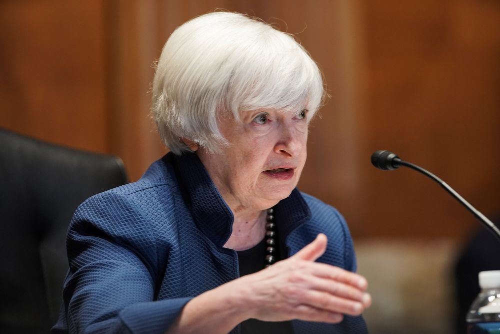 Picture of U.S. Treasury Secretary Janet Yellen