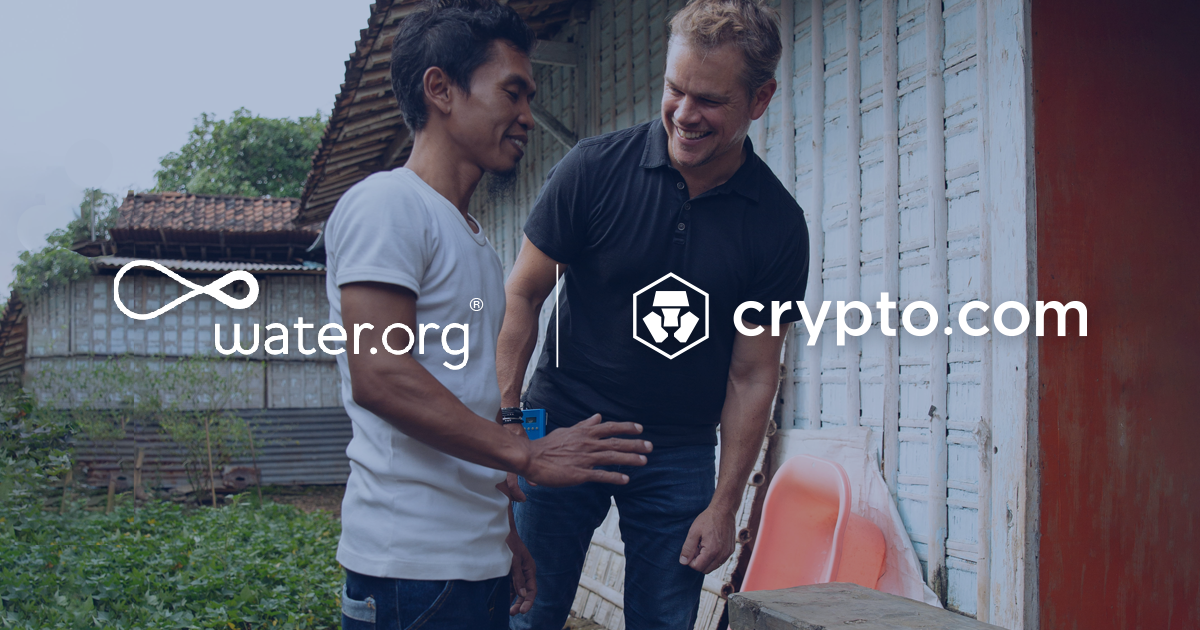 Matt Damon crypto.com