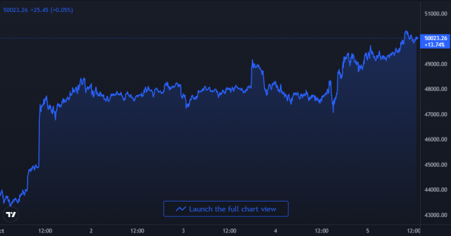 Bitcoin Price Chart