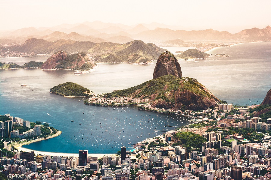 Rio De Janeiro, aerial view