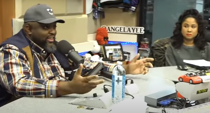 Lamar Wilson at The Breakfast Club, screenshot