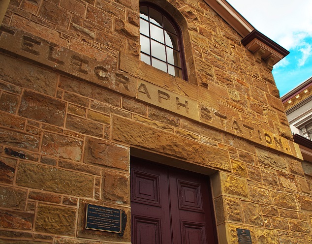 The Telegraph, a telegraph station