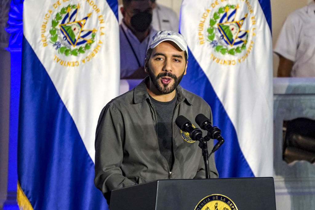 El Salvador president Nayib Bukele