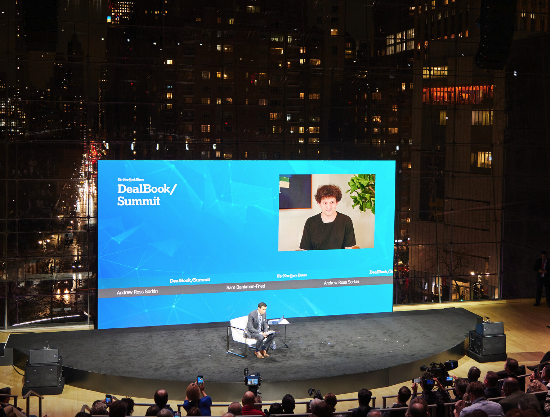 Sam Bankman-Fried appeared at the New York Times Dealbook Summit this week.