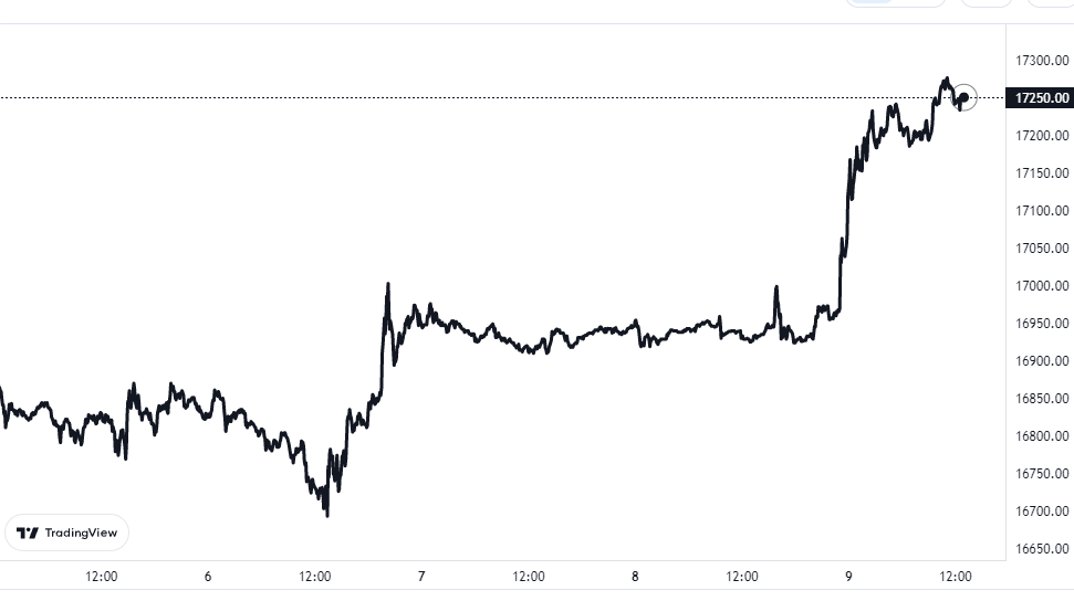 Bitcoin Price Chart