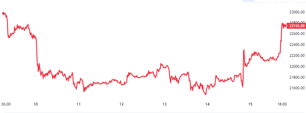 Bitcoin Price Chart