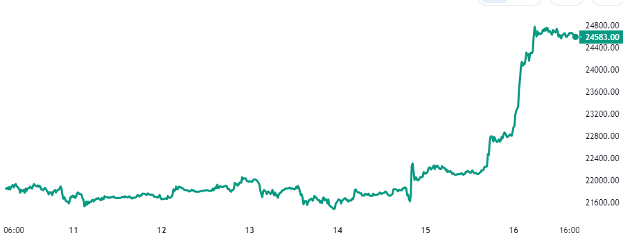 Bitcoin Price Chart