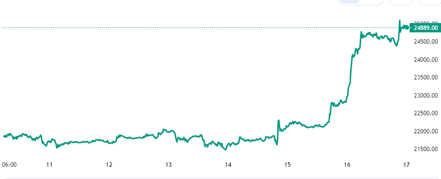 Bitcoin Price Chart