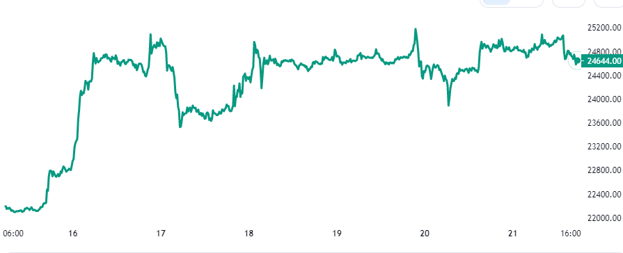 Bitcoin Price Chart