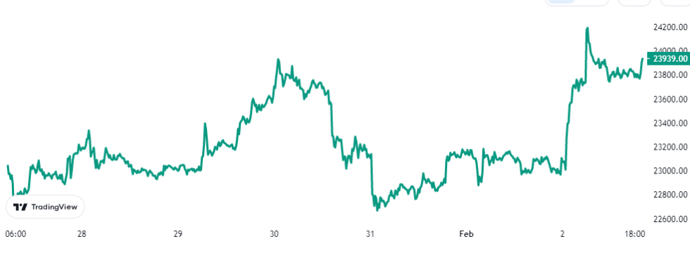 Bitcoin Price Chart