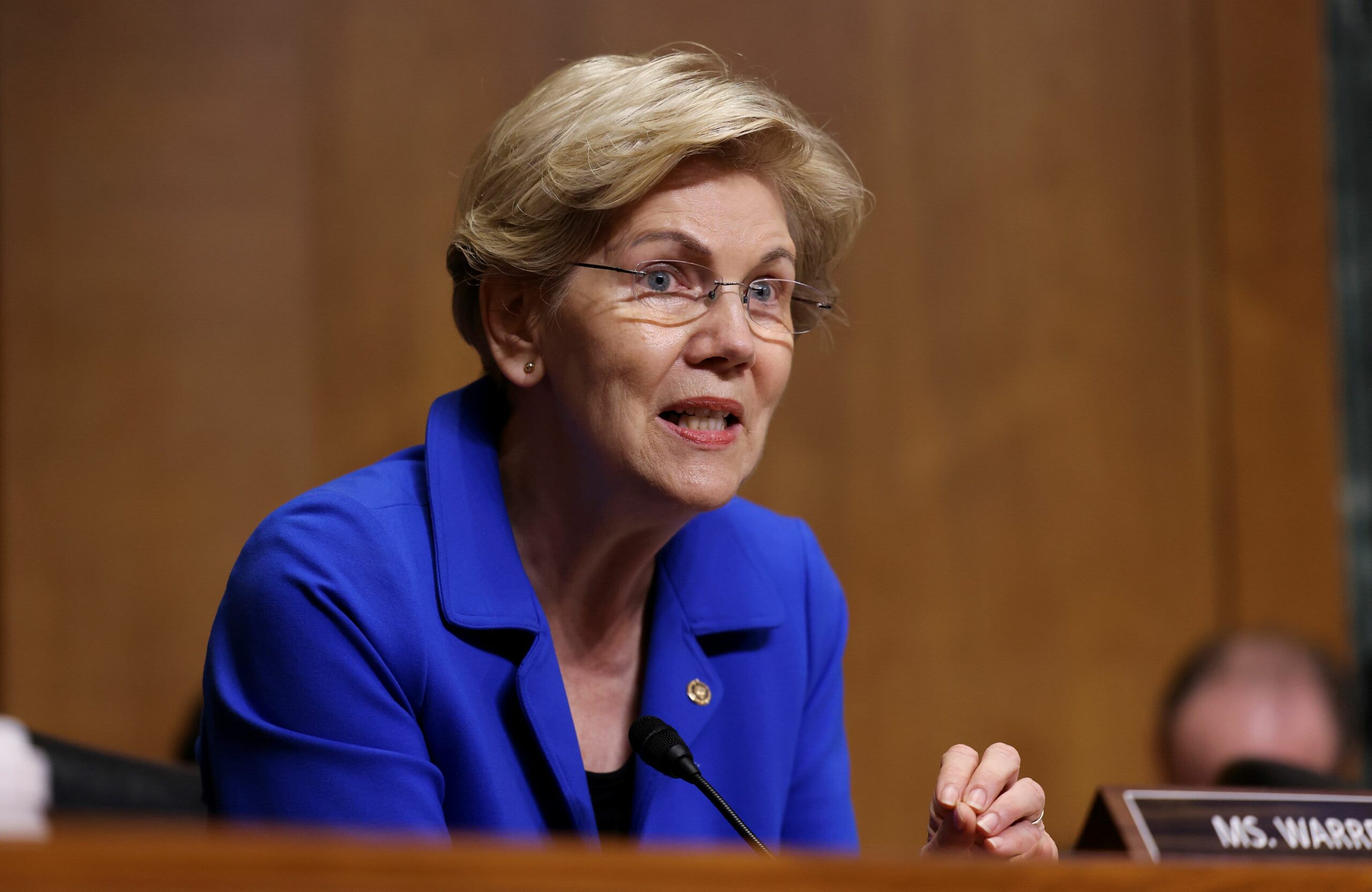 Elizabeth Warren anti crypto army