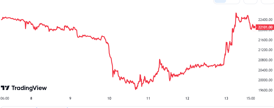 Bitcoin Price Chart