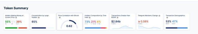 Dogecoin holders in profit