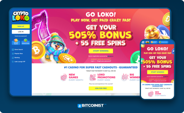 CryptoLoko Casino Bitcoin Bonus