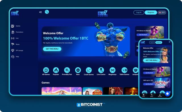 Blizz Ethereum Casino Review