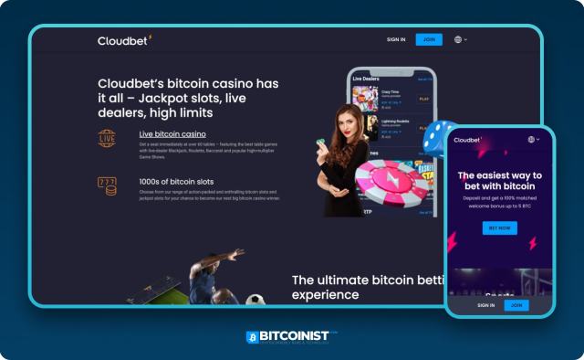 Cloudbet Ethereum Casino Review