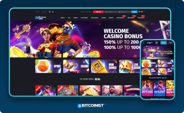 Mystake real money casino review in US