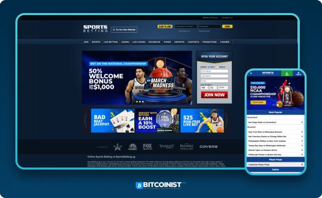 Sportsandbetting Online Casino Real money in the US