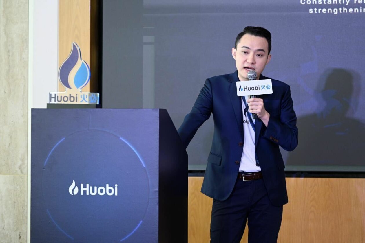 Huobi Justin Sun Tron crypto storm