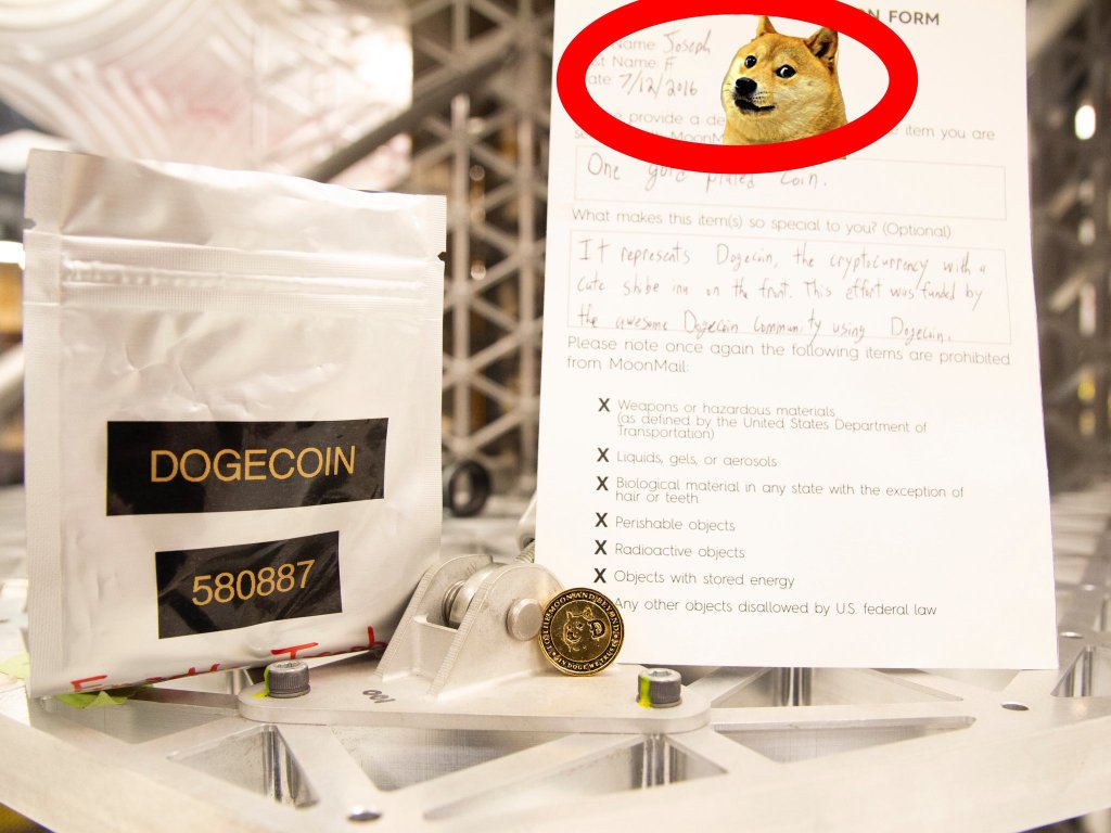 Dogecoin to the moon