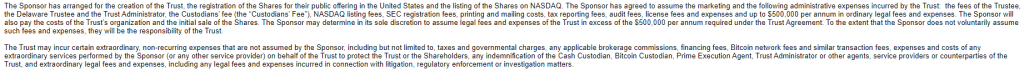 Blackrock amendment on trust expenses | Source: Caitlin Long on X